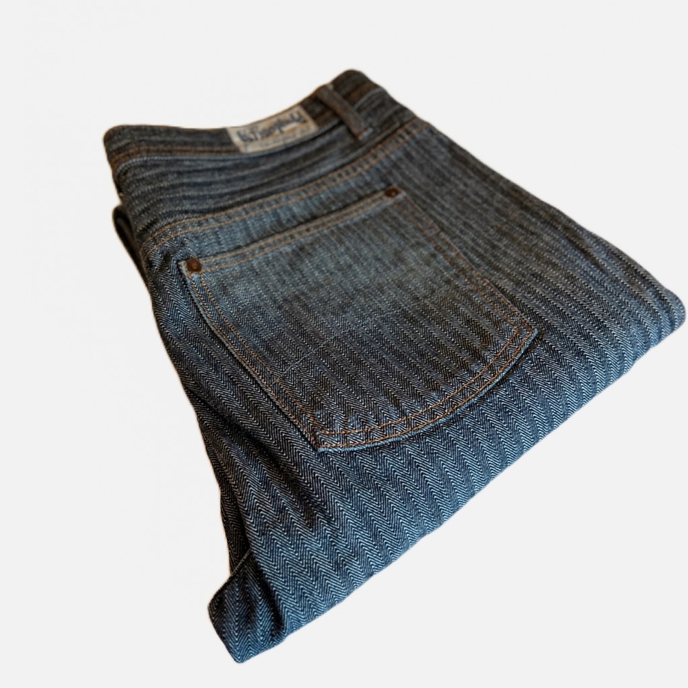 STRONGHOLD Venice Dark Denim Herringbone Jean